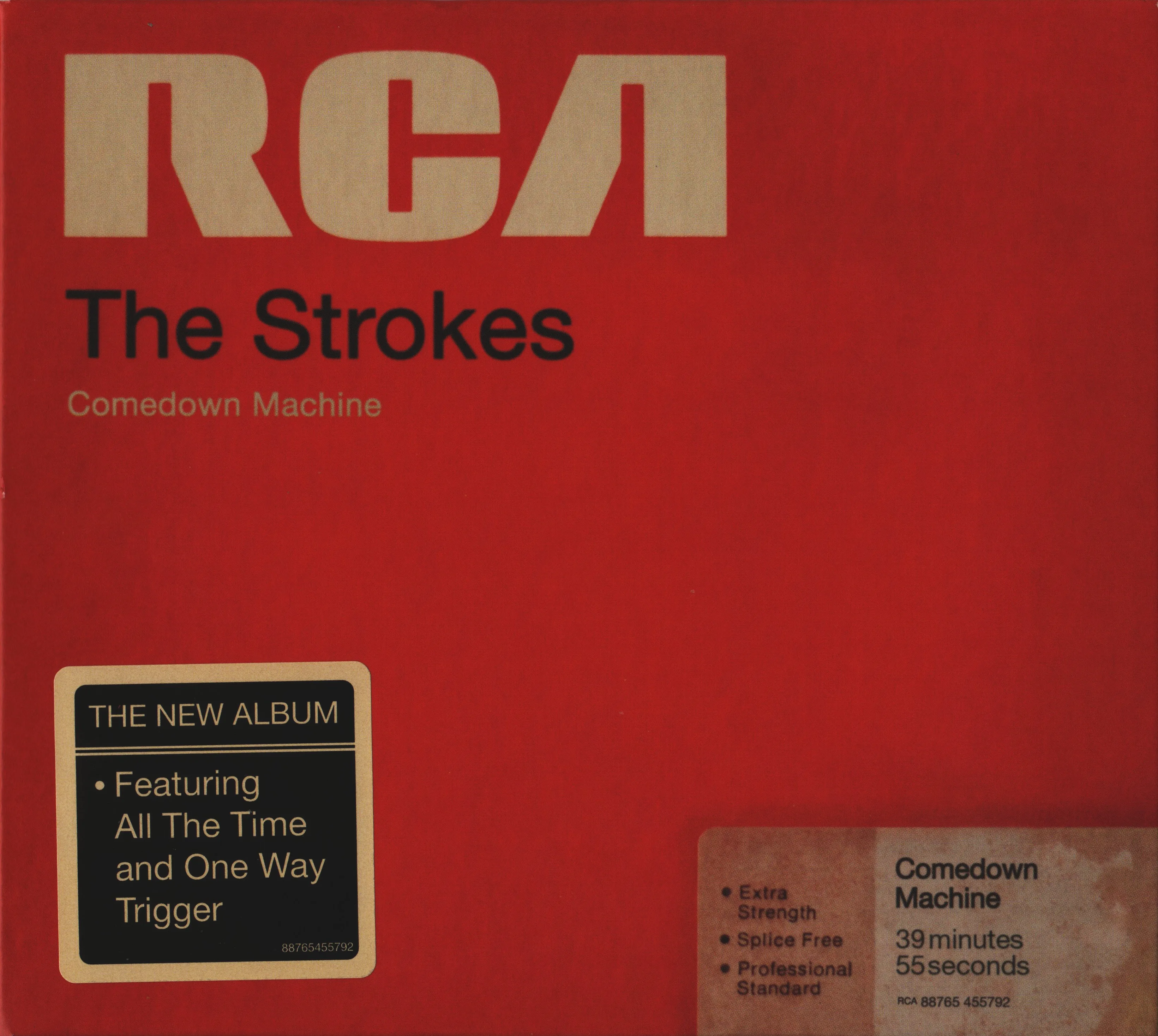 Official album cover art for the release Comedown Machine by The Strokes