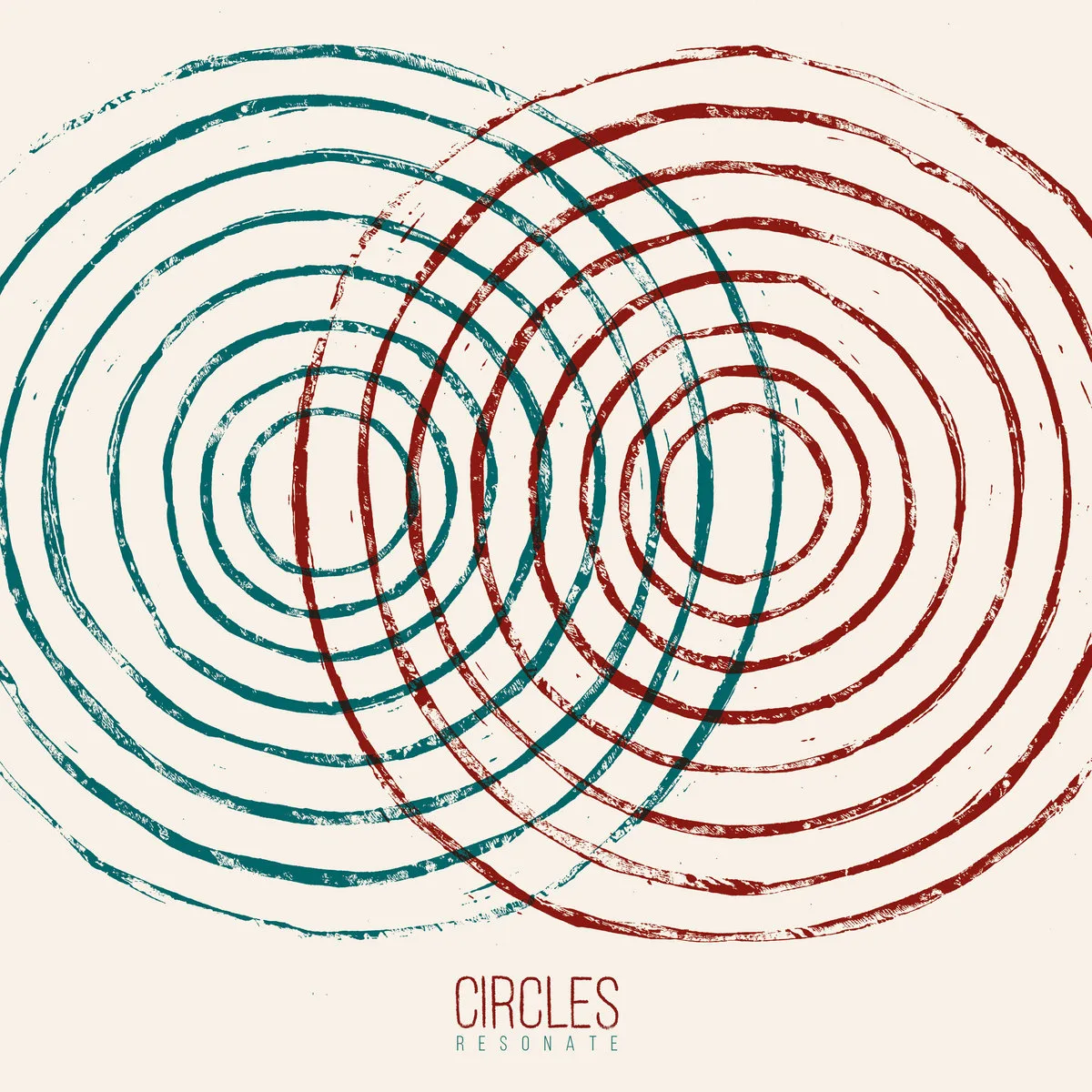 Official album cover art for the release Resonate by Circles