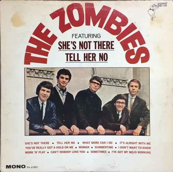 Indication song track artwork featured on the album She’s Not There by The Zombies