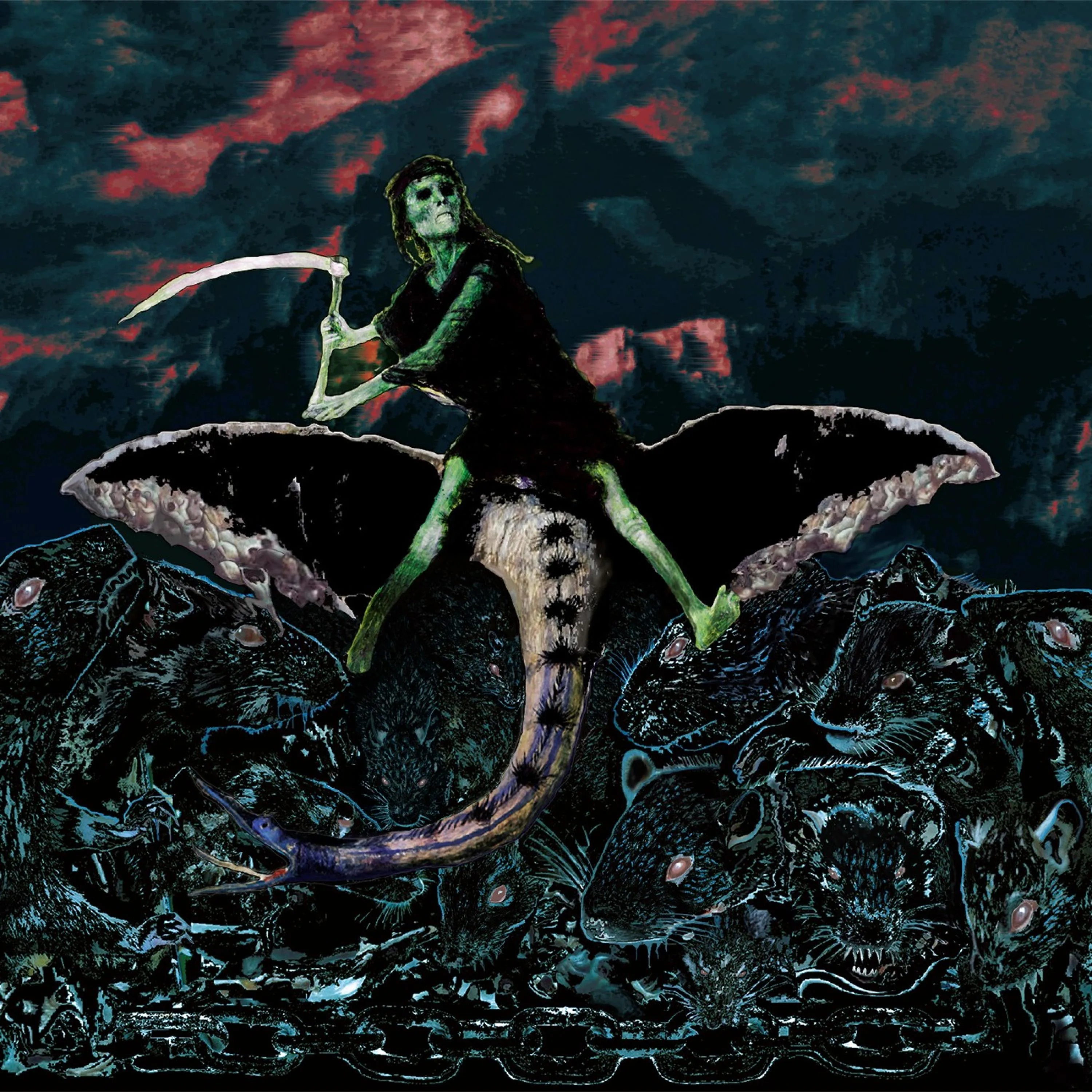 Official album cover art for the release Abhold by Stagwounder