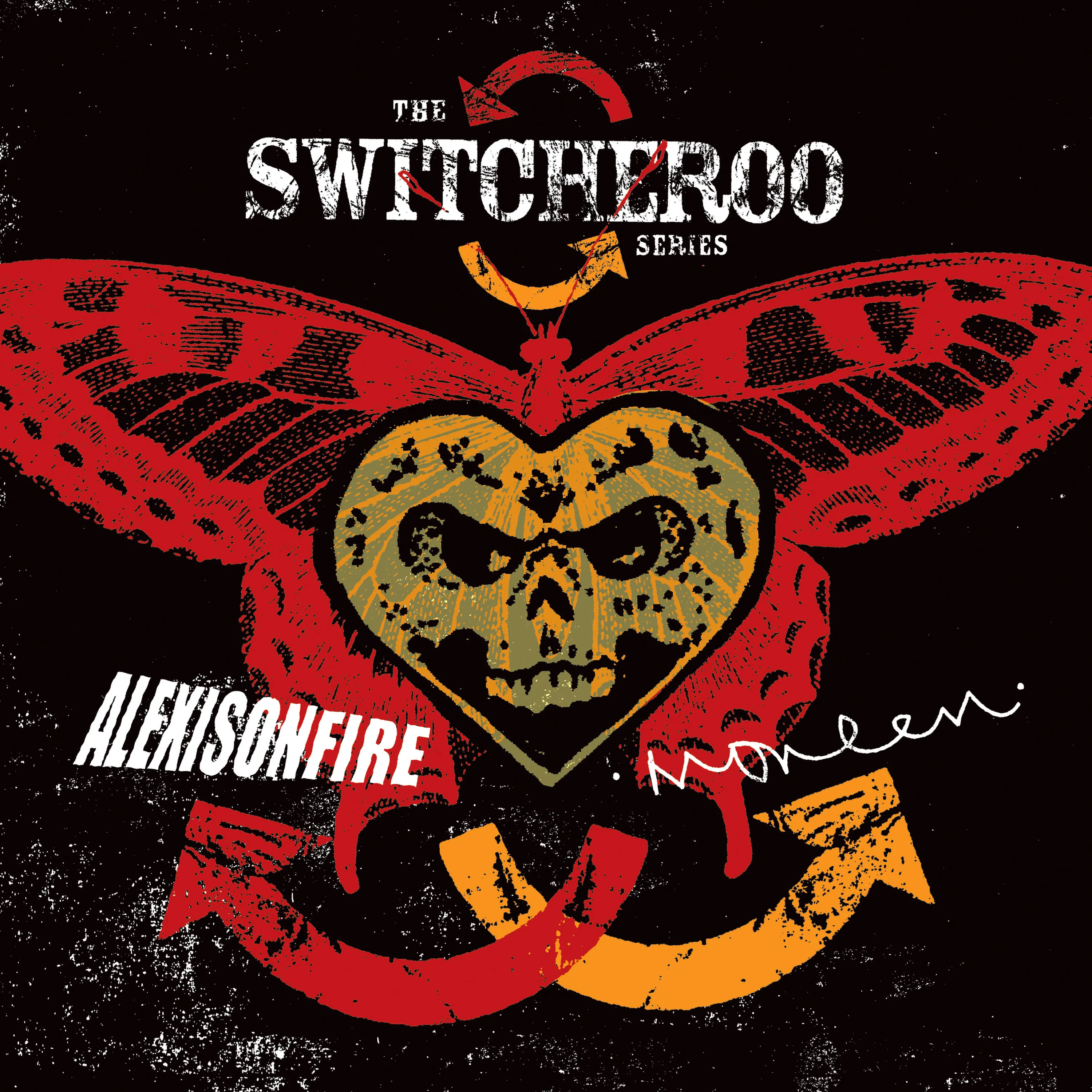 Official album cover art for the release The Switcheroo Series: Alexisonfire vs. .moneen. by .moneen.