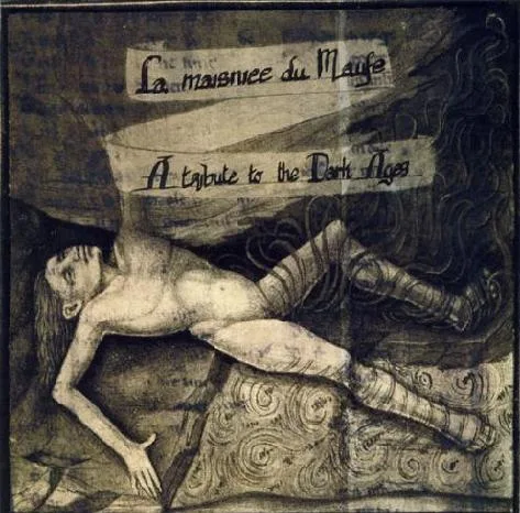 Official album cover art for the release La maisniee du Maufe: A tribute to the Dark Ages by Aorlhac