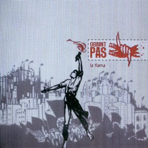 Official album cover art for the release La flama by Obrint Pas