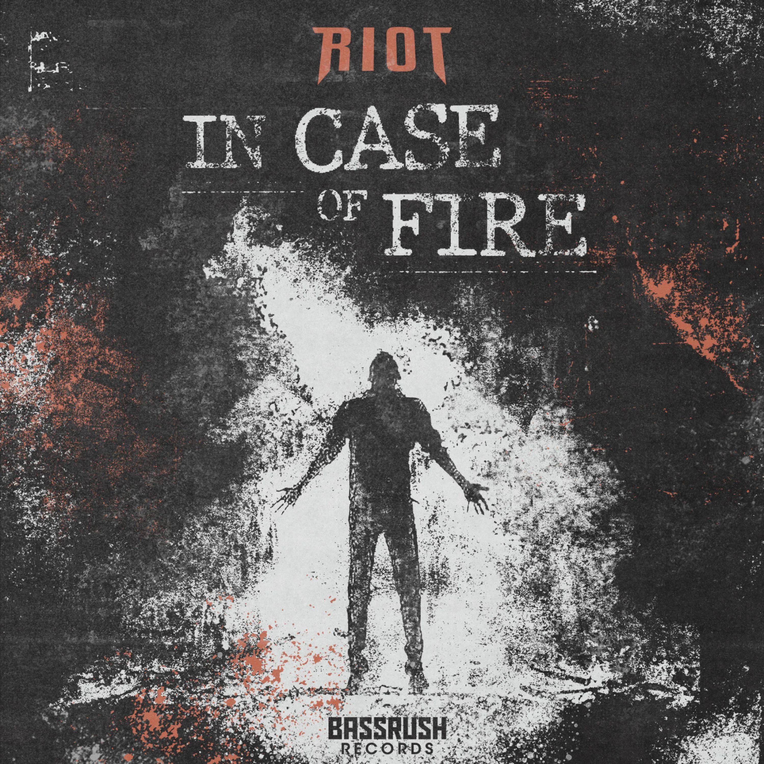 Official album cover art for the release IN CASE OF FIRE by RIOT