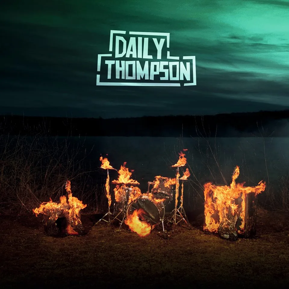 Official album cover art for the release Daily Thompson by Daily Thompson