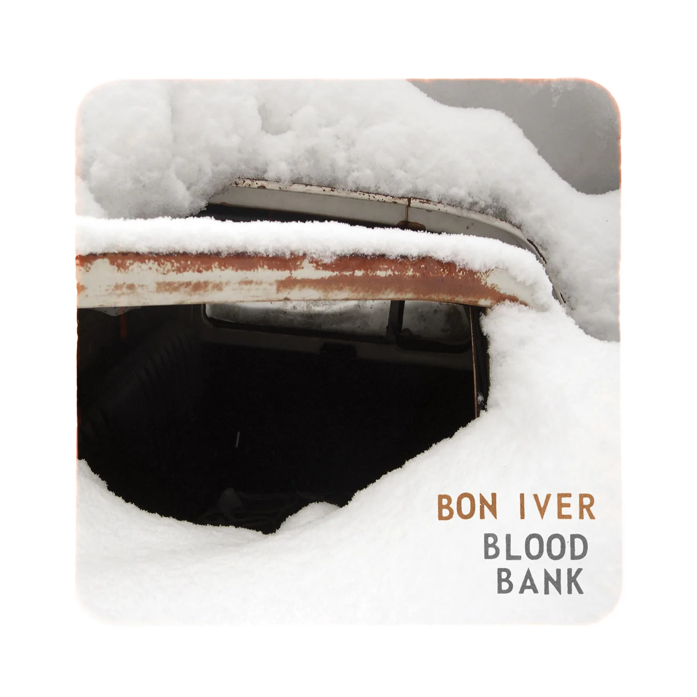 Blood Bank song track artwork featured on the album Blood Bank by Bon Iver