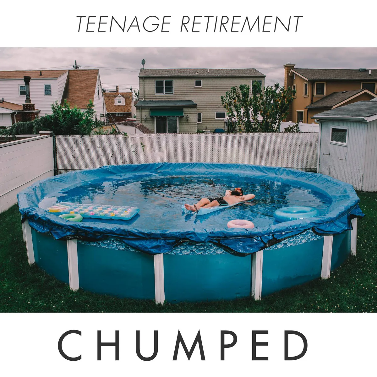 Official album cover art for the release Teenage Retirement by Chumped