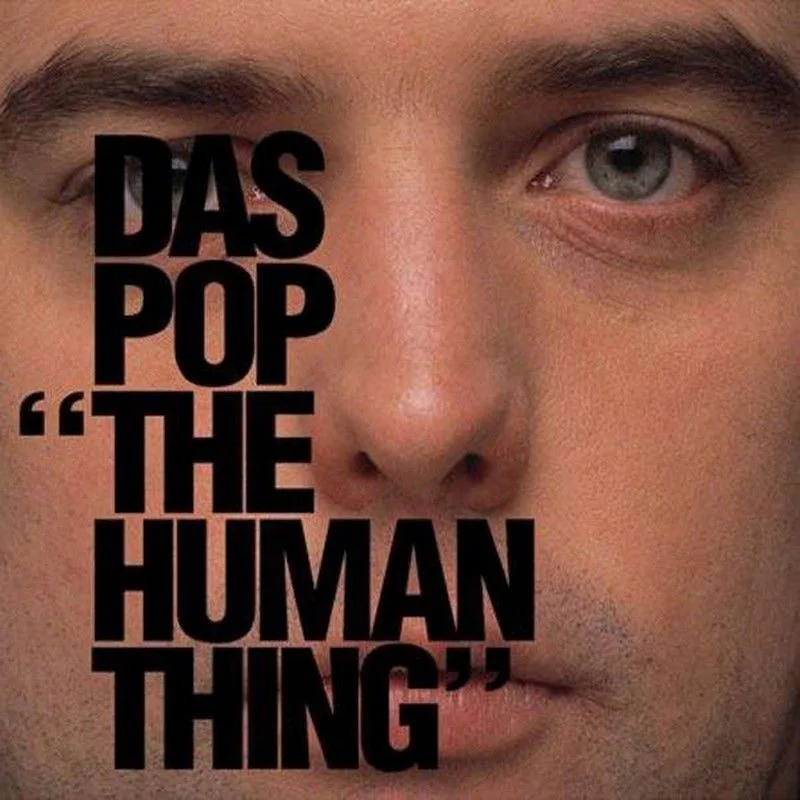 Official album cover art for the release The Human Thing by Das Pop