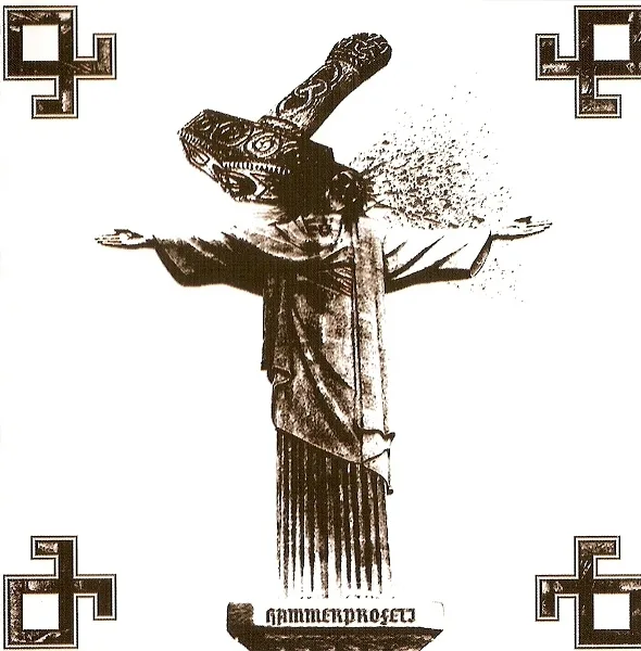 Official album cover art for the release Hammerprofeti by Nordvrede