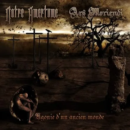 Official album cover art for the release Agonie d'un ancien monde by Ars Moriendi