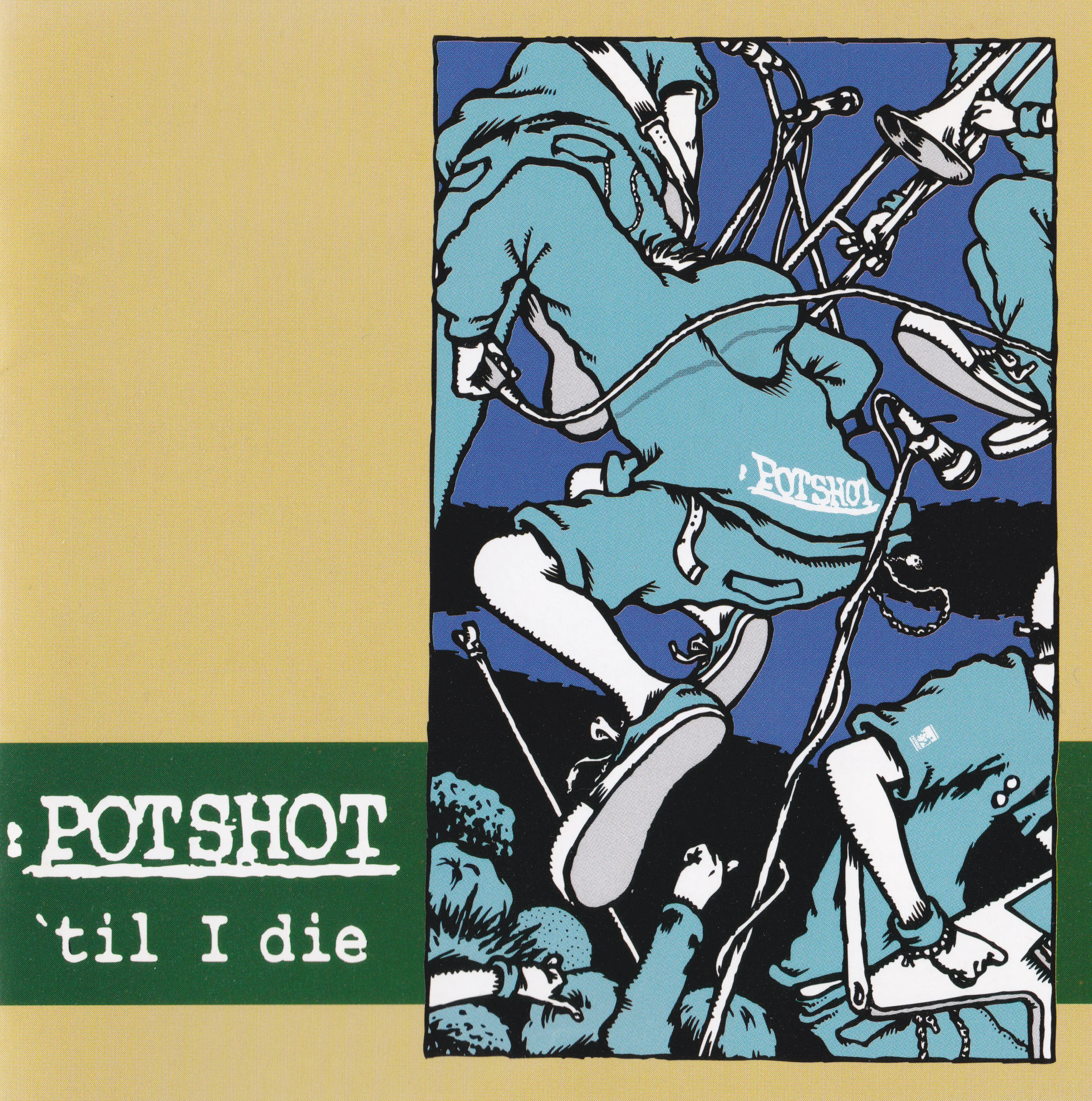 Official album cover art for the release 'Til I Die by Potshot