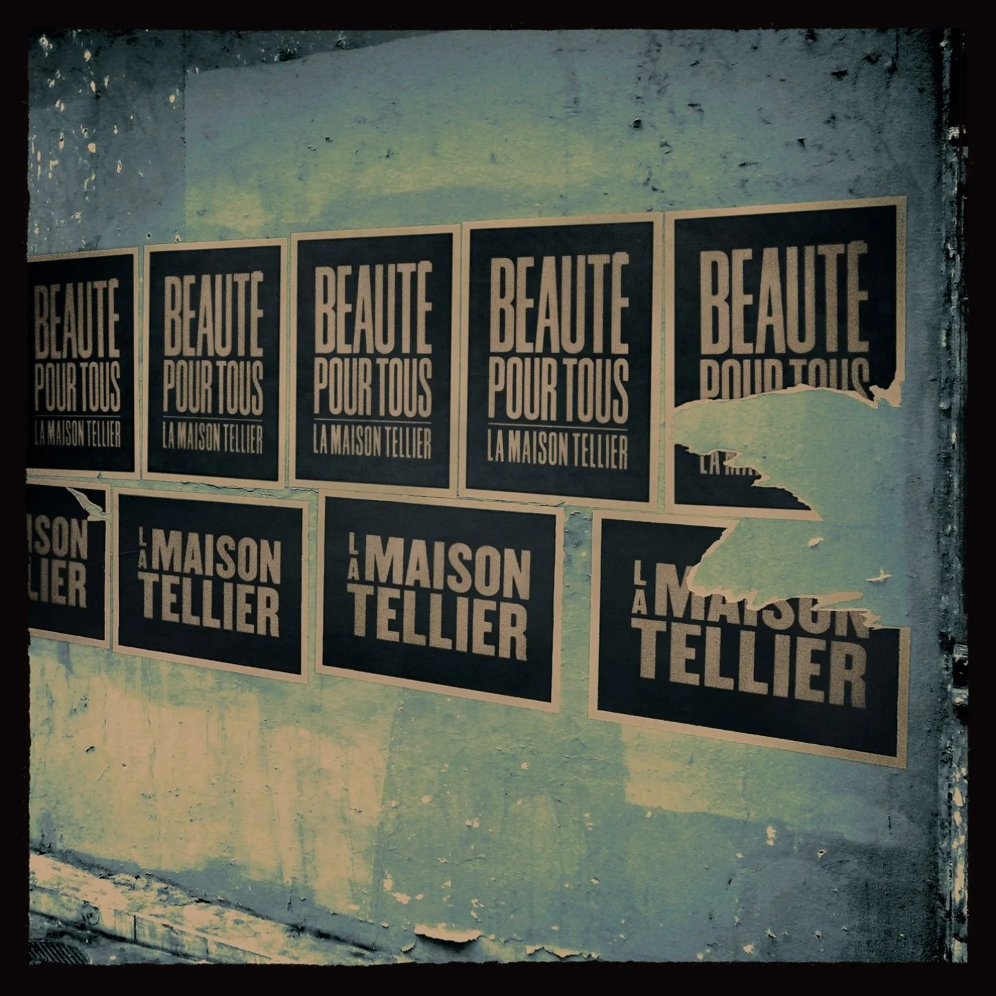Official album cover art for the release Beauté pour tous by La Maison Tellier
