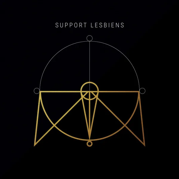 Official album cover art for the release K.I.D. by Support Lesbiens