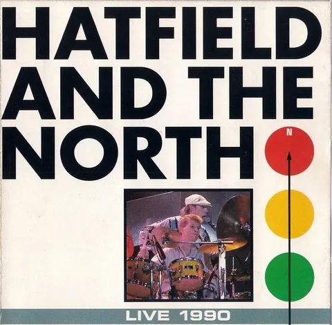Official album cover art for the release Live 1990 by Hatfield and the North
