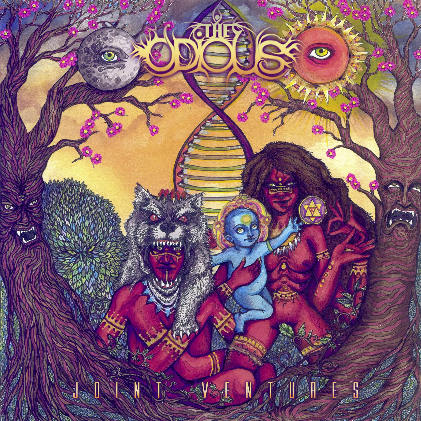 Official album cover art for the release Joint Ventures by The Odious