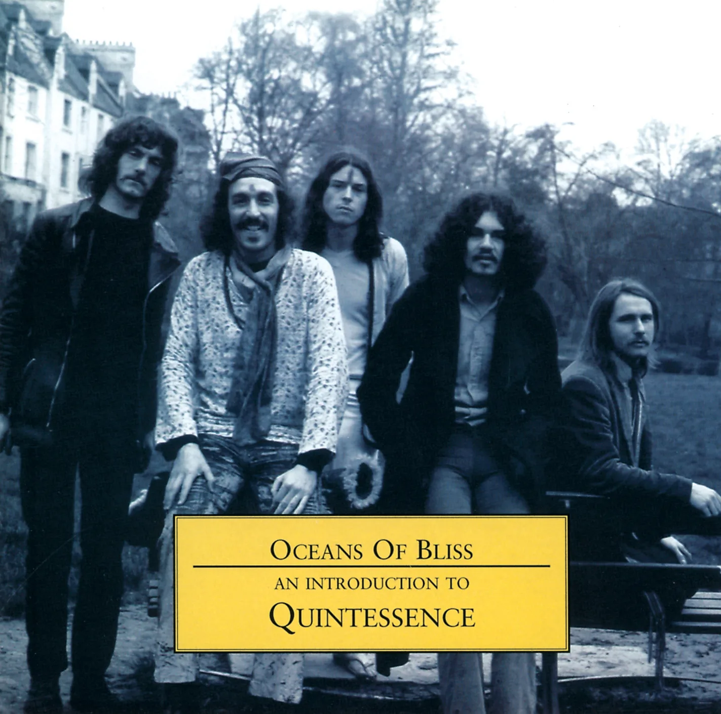 Official album cover art for the release Oceans of Bliss: An Introduction to Quintessence by Quintessence
