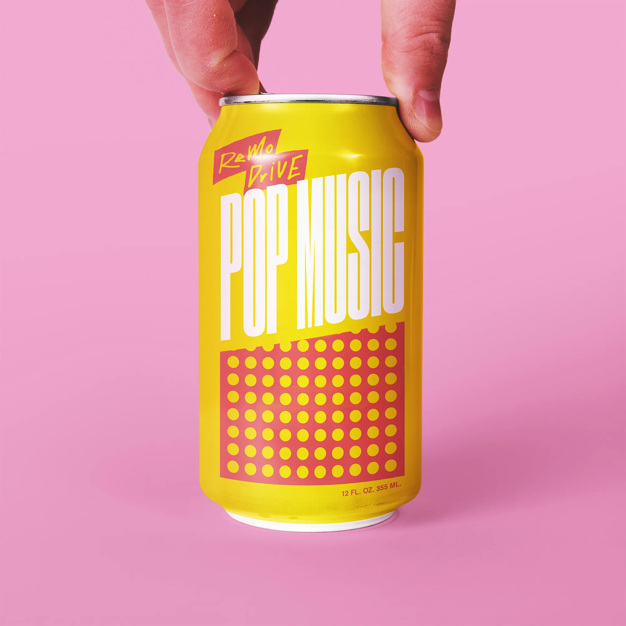 Official album cover art for the release Pop Music by Remo Drive