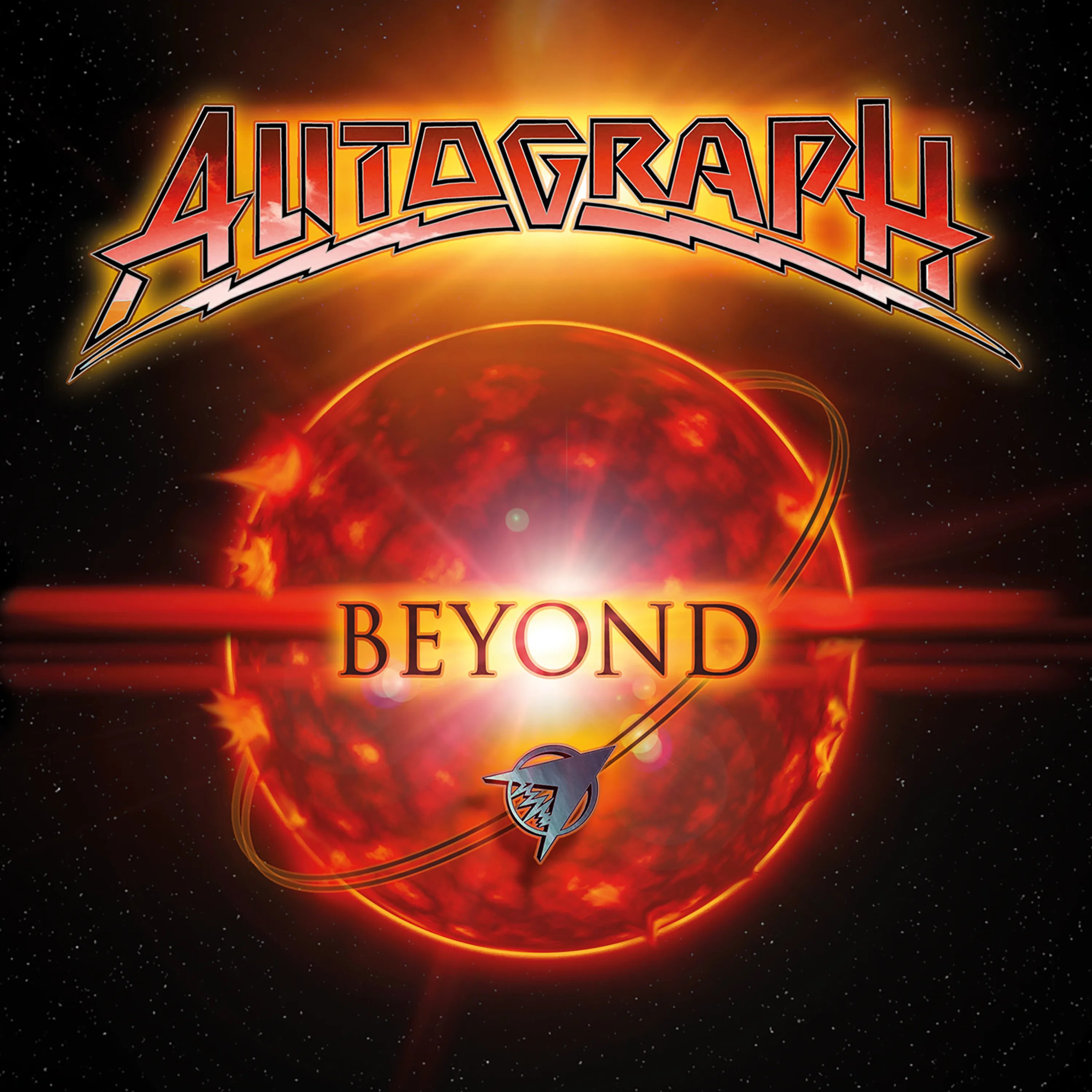 Official album cover art for the release Beyond by Autograph