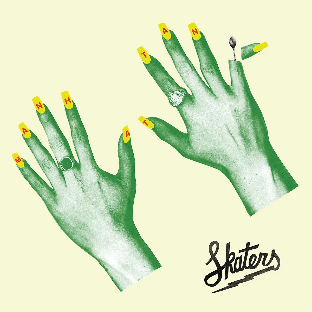 Official album cover art for the release Manhattan by Skaters