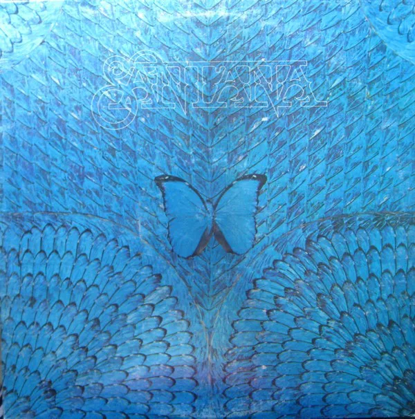 Canto de los flores song track artwork featured on the album Borboletta by Santana