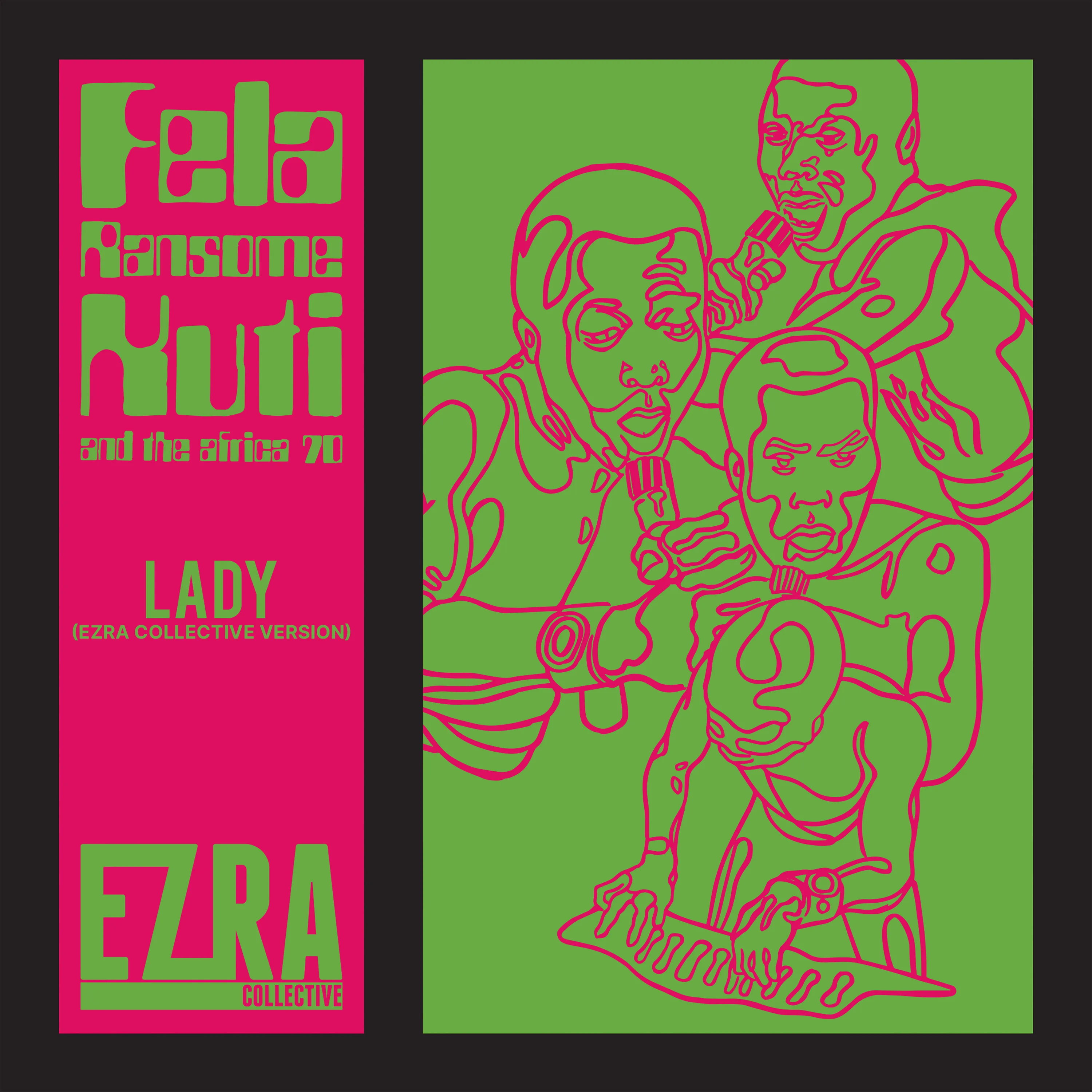 Official album cover art for the release Lady by Ezra Collective
