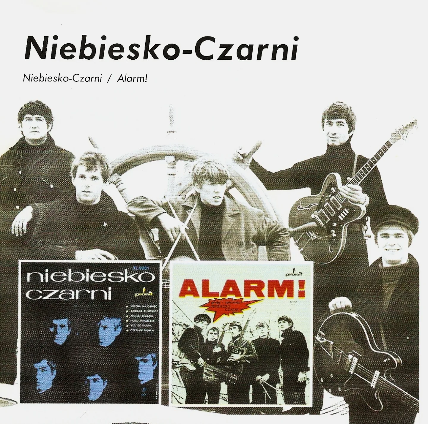 Official album cover art for the release Niebiesko-Czarni / Alarm! by Niebiesko-Czarni