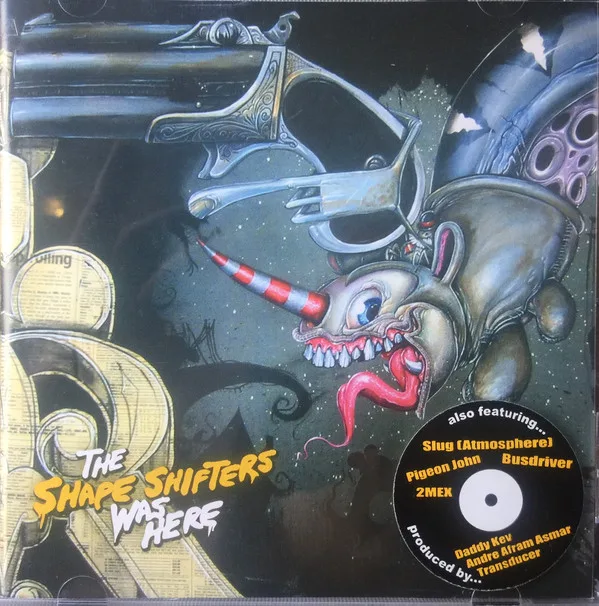Official album cover art for the release Was Here by The Shape Shifters