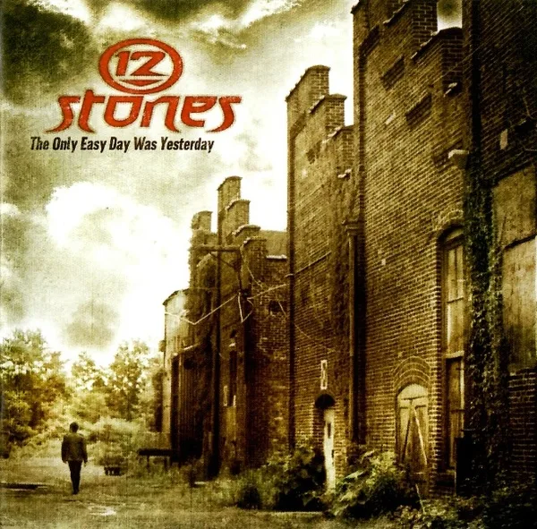 Official album cover art for the release The Only Easy Day Was Yesterday by 12 Stones