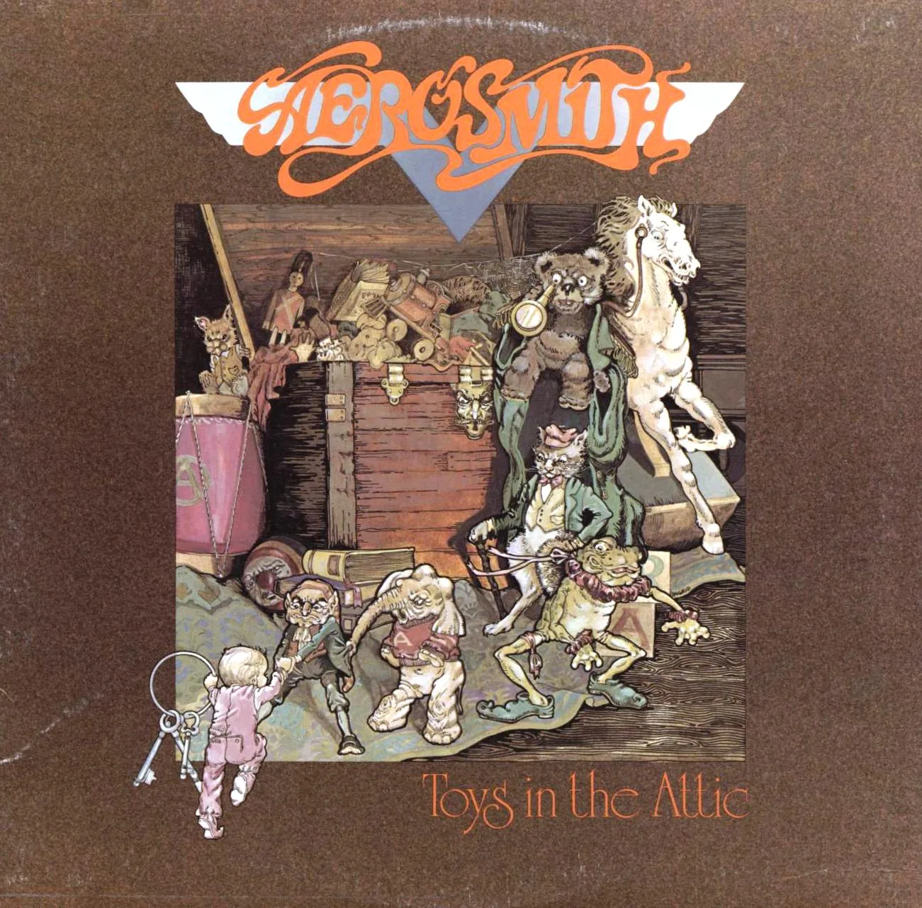 You See Me Crying song track artwork featured on the album Toys in the Attic by Aerosmith
