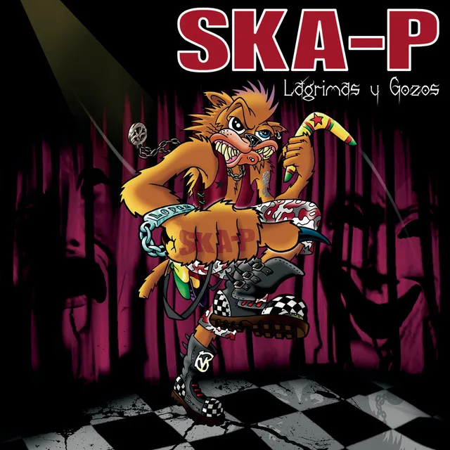 Official album cover art for the release Lágrimas y gozos by Ska-P