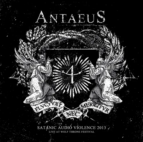 Official album cover art for the release Satanic Audio Violence 2013 - Live at Wolf Throne Festival by Antaeus