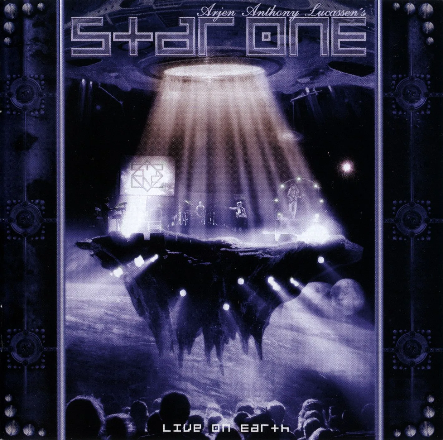 Official album cover art for the release Live on Earth by Star One
