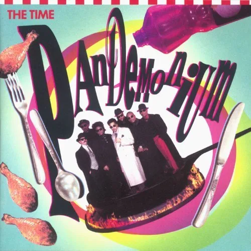 Official album cover art for the release Pandemonium by The Time