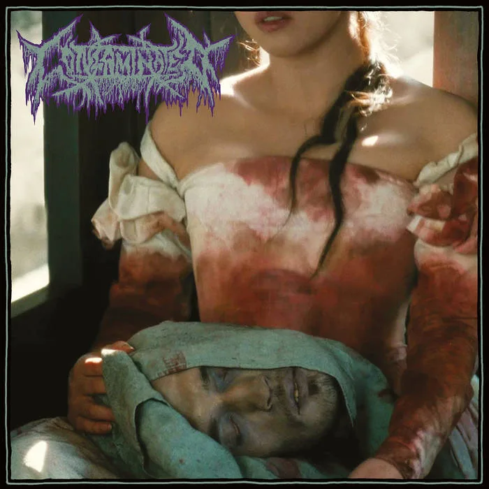 Official album cover art for the release Celebratory Beheading by Contaminated