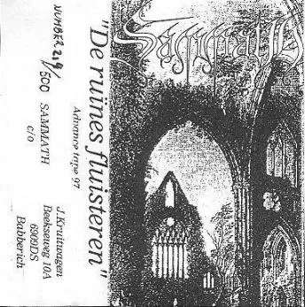 Official album cover art for the release De ruïnes fluisteren by Sammath
