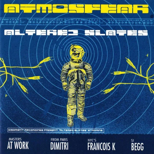 Official album cover art for the release Altered Slates by Atmosfear
