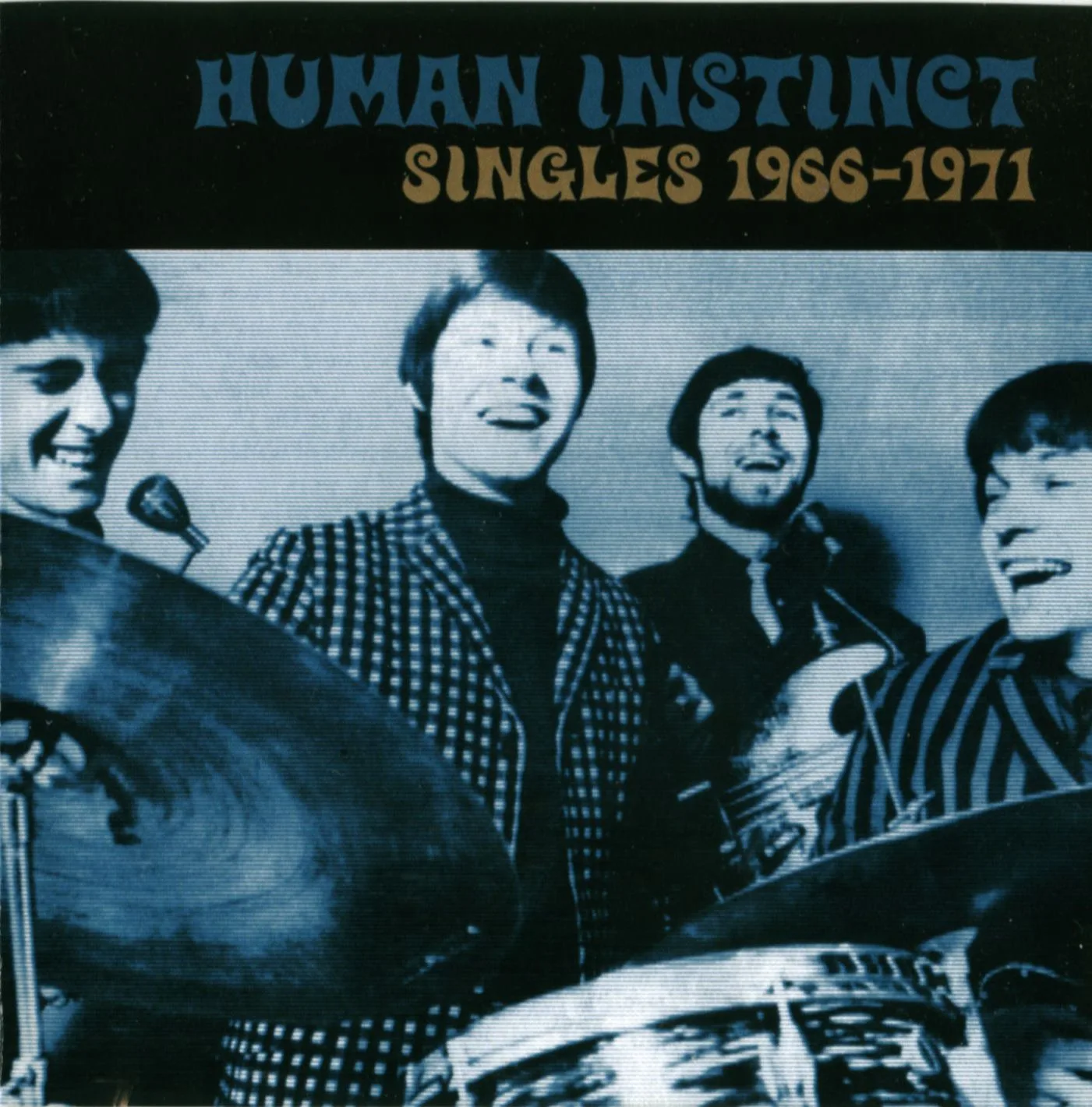Official album cover art for the release Singles 1966–1971 by The Human Instinct