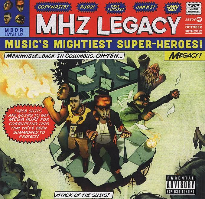 Official album cover art for the release MHz Legacy by MHz