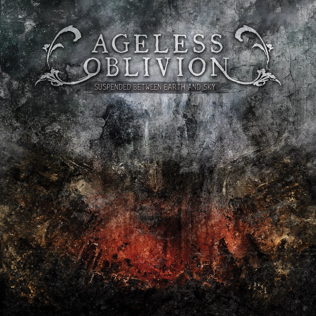 Official album cover art for the release Suspended Between Earth and Sky by Ageless Oblivion