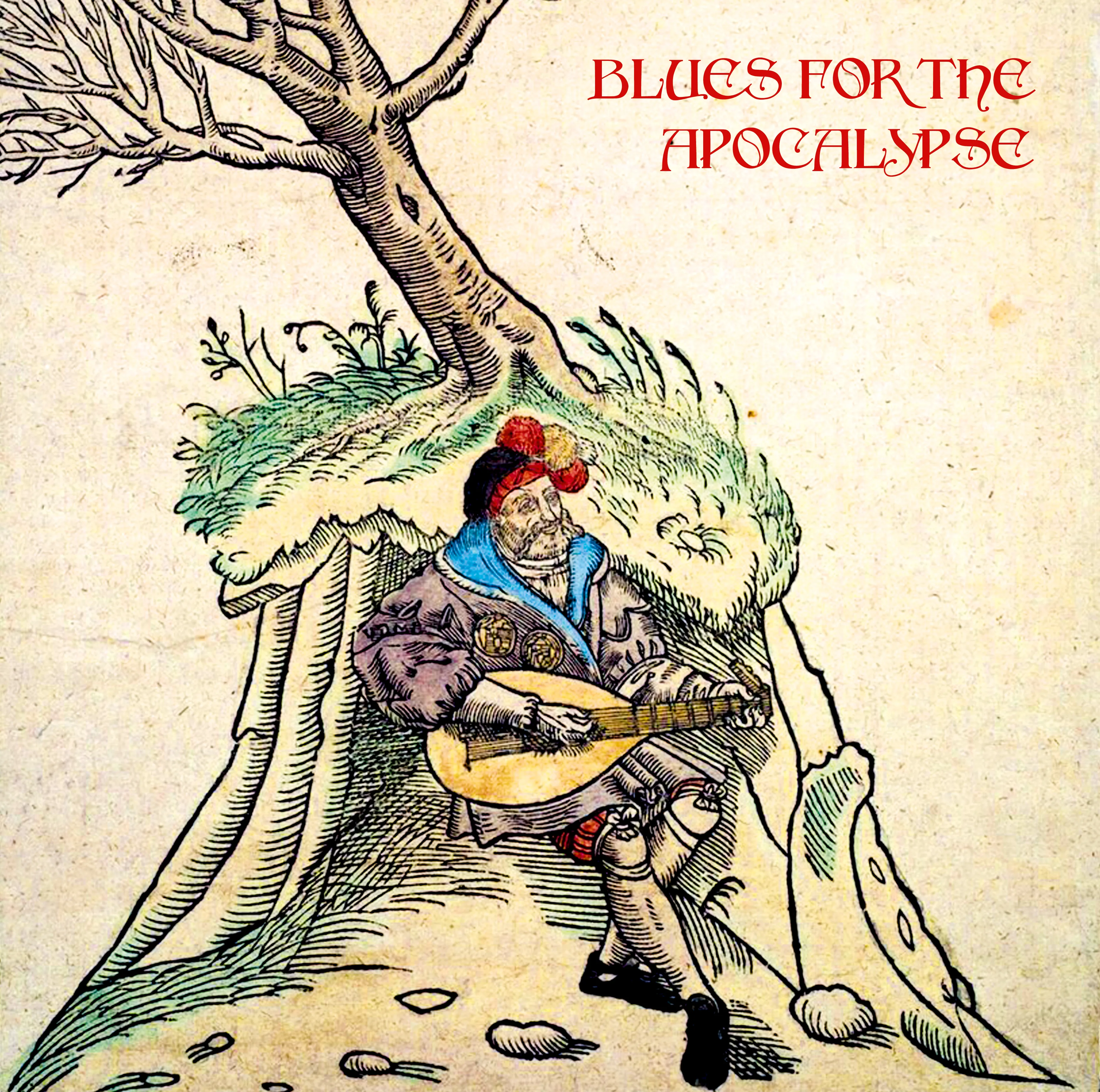 Official album cover art for the release Blues for the Apocalypse by Dead Wolf