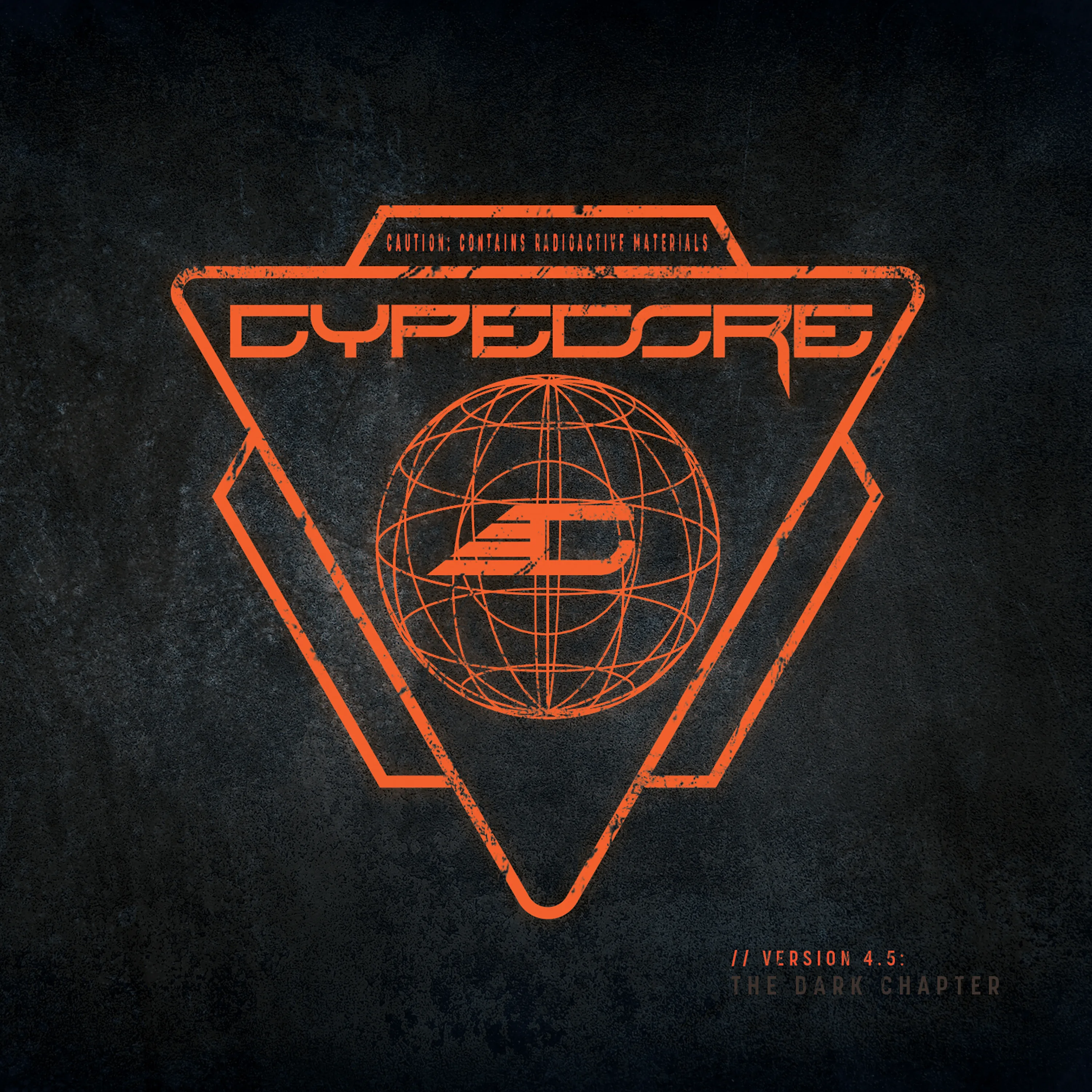 Official album cover art for the release Version 4.5: The Dark Chapter by Cypecore