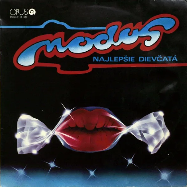 Official album cover art for the release Najlepšie Dievčatá by Modus