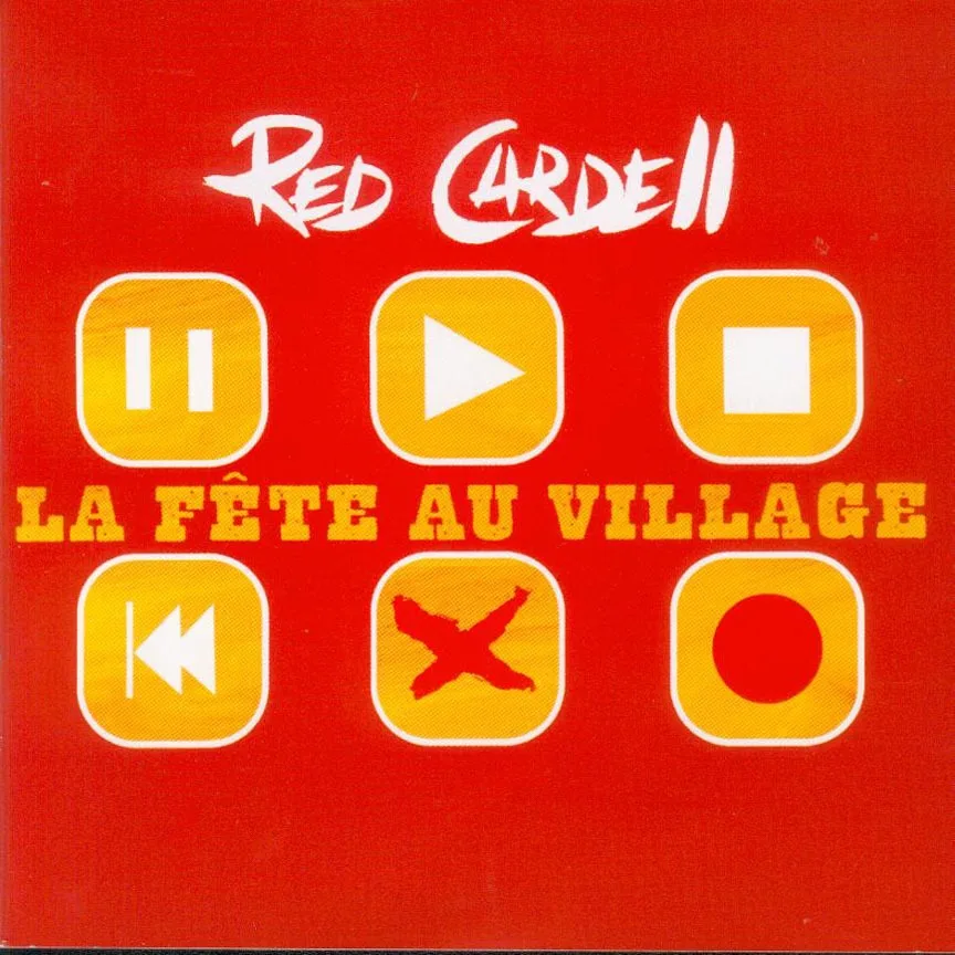 Official album cover art for the release La Fête au village by Red Cardell