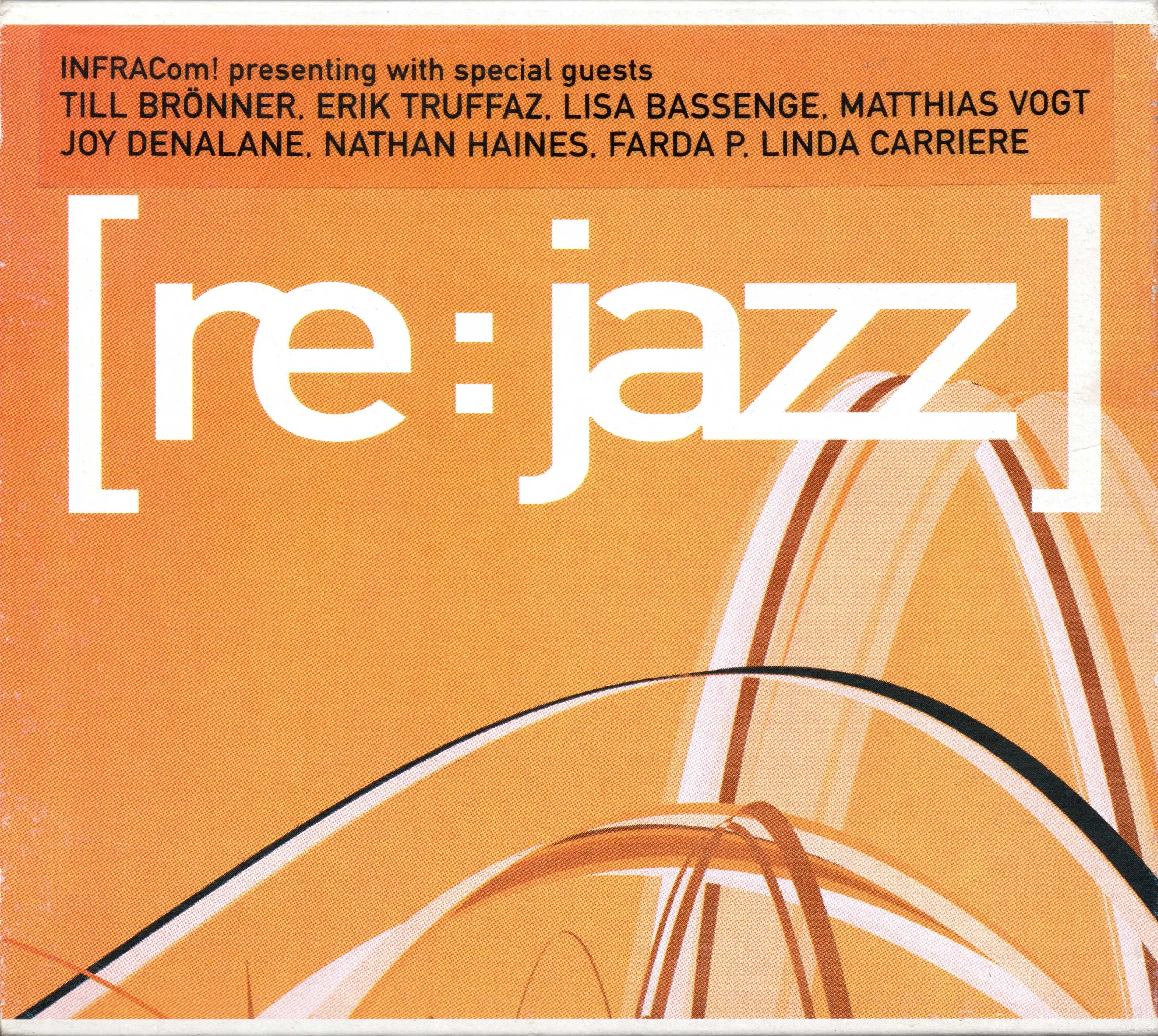 Official album cover art for the release INFRACom! presents [re:jazz] by [re:jazz]