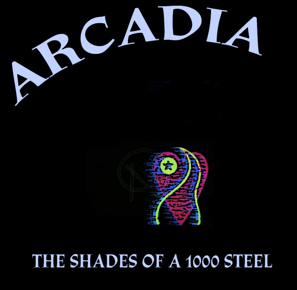 Official album cover art for the release The Shades Of A 1000 Steel by Arcadia