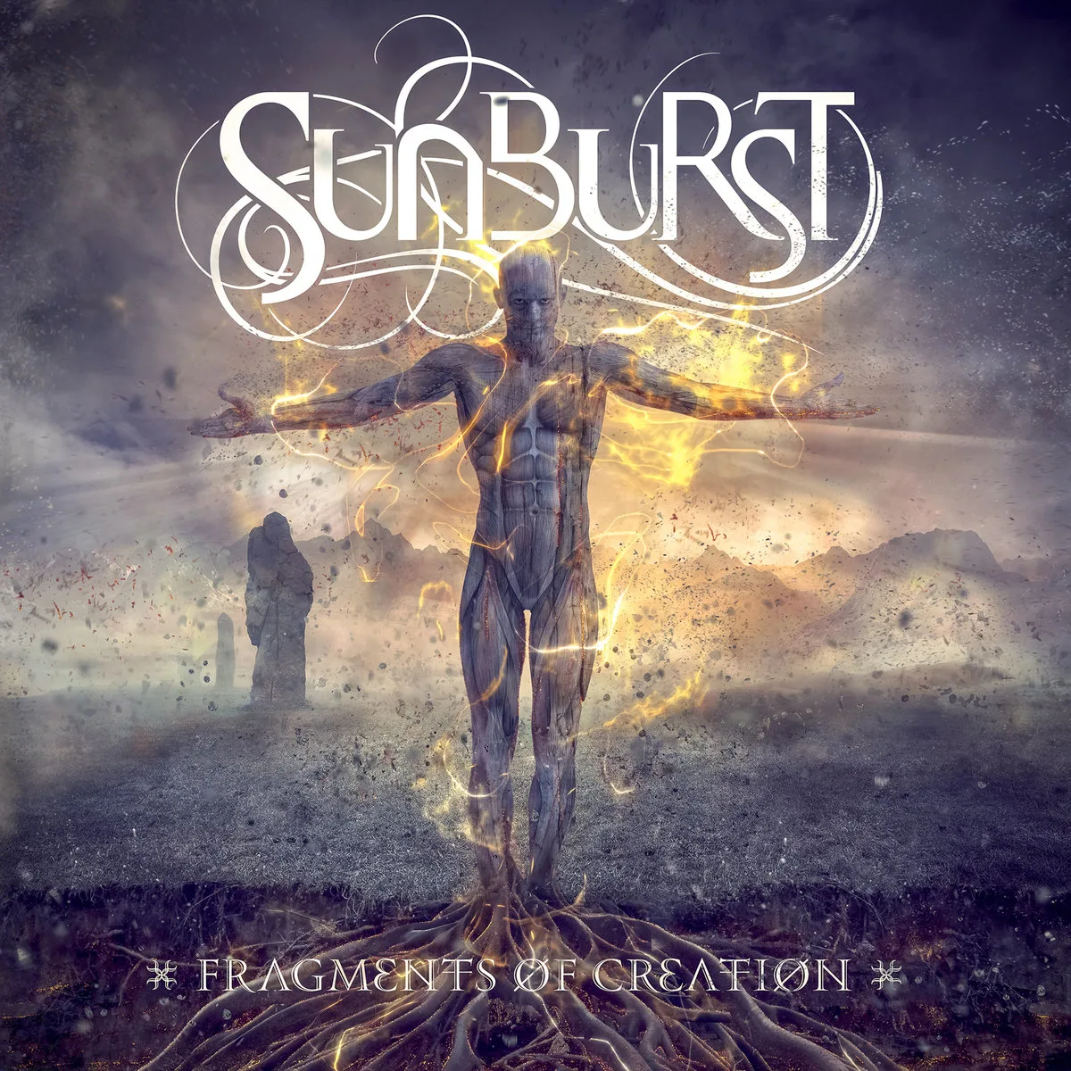 Official album cover art for the release Fragments of Creation by Sunburst