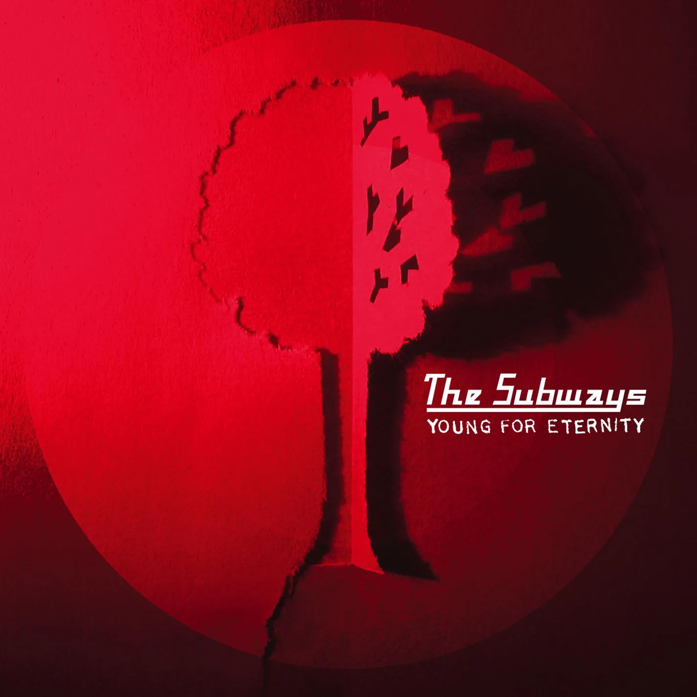 Official album cover art for the release Young for Eternity by The Subways