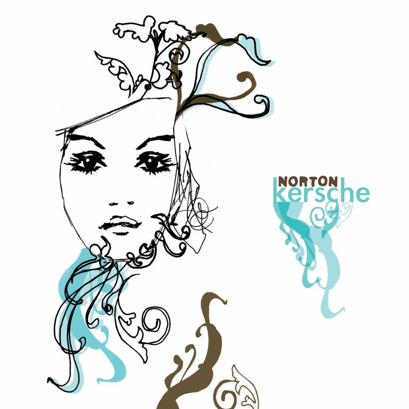 Official album cover art for the release Kersche by Norton