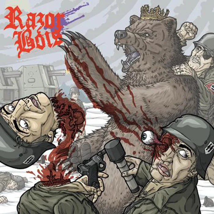 Official album cover art for the release Razor Bois by Razor Bois