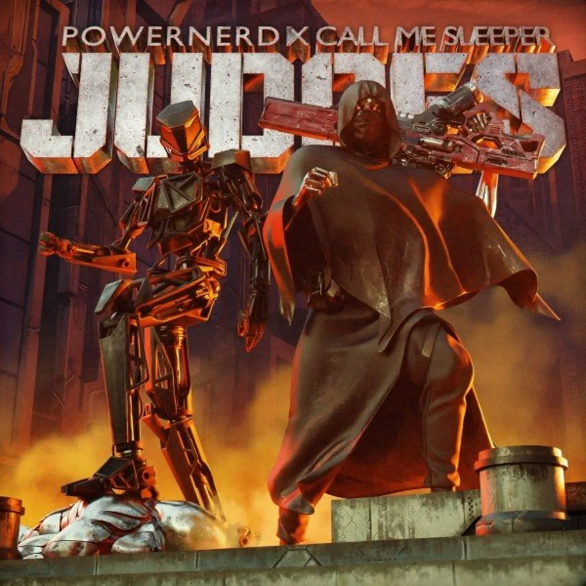 Official album cover art for the release Judges by Powernerd